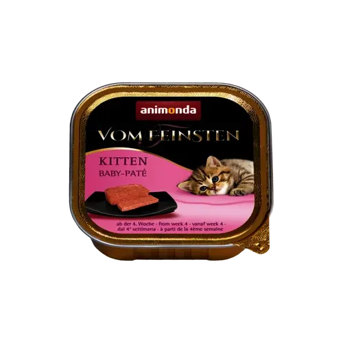 ANIMONDA Macska Alutálkás - Feinsten Kitten Baby-paté Marha Baromfi 100g