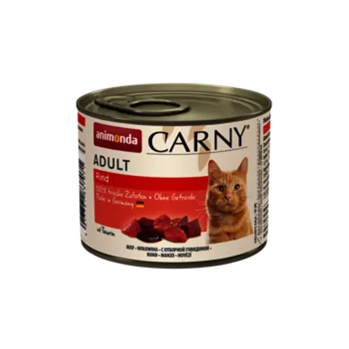 ANIMONDA Macska Konzerv - Carny Adult Marha 200g