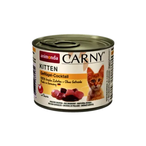ANIMONDA Macska Konzerv - Carny Kitten Baromfi-koktél 200g