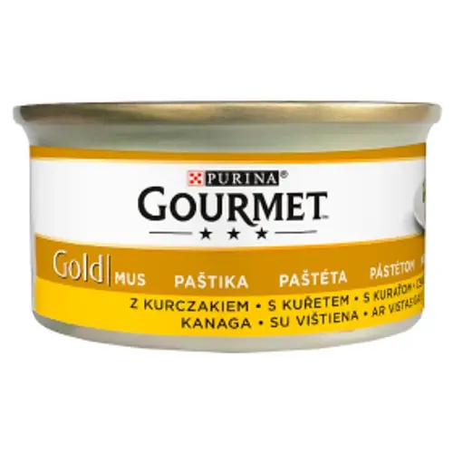 GOURMET GOLD Macska Konzerv - Pástétom Csirkével 85g