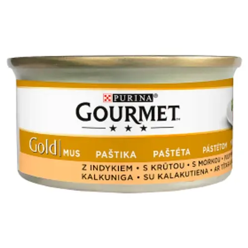 GOURMET GOLD Macska Konzerv - Pástétom Pulykával 85g