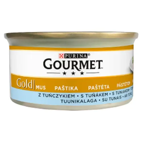 GOURMET GOLD Macska Konzerv - Pástétom Tonhallal 85g