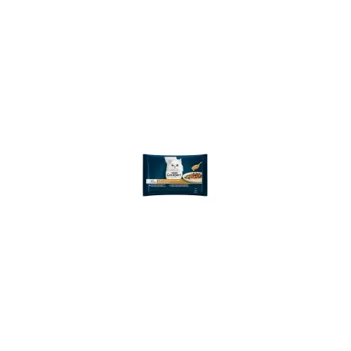 GOURMET Perle Macska Alutasak - Gravy Delight Lazaccal, Tonhallal 85g x 4