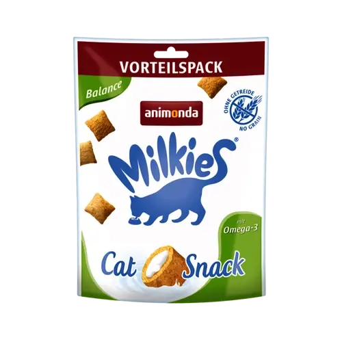 ANIMONDA Macska Jutalomfalat - Milkies Cat Scnack Balance Omega 3 30g