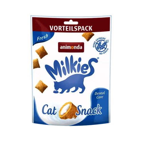 ANIMONDA Macska Jutalomfalat - Milkies Cat Scnack Fresh Dental Care 30g