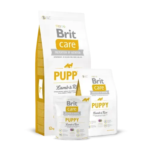 BRIT Care Kutyatáp - Puppy Lamb & Rice  1kg