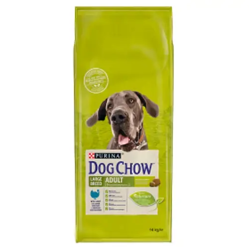 DOG CHOW Kutyatáp - Adult Large Breed Adult Pulykával 14kg