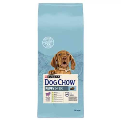 DOG CHOW Kutyatáp - Puppy Báránnyal 14kg