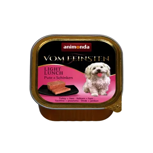 ANIMONDA Kutya Alutálkás - Feinsten Adult Light Pulyka Sonka 150g