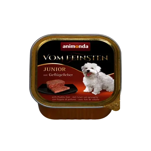 ANIMONDA Kutya Alutálkás - Feinsten Junior Baromfimáj 150g