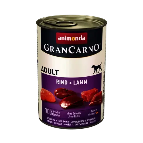 ANIMONDA Kutya Konzerv - Grancarno Adult Marha Bárány 400g