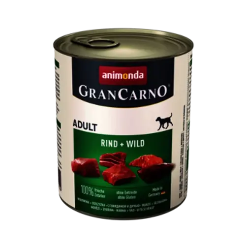 ANIMONDA Kutya Konzerv - Grancarno Adult Marha Vad 800g