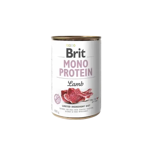 BRIT Care Mono Protein Kutya Konzerv - Adult Lamb 400g