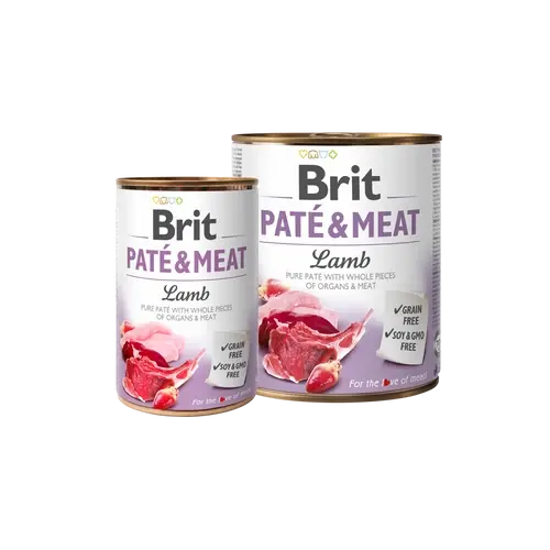BRIT Care Paté&Meat Kutya Konzerv - Adult Lamb 400g