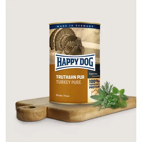 Happy Dog Kutya Konzerv - Truthahn Pur (Pulyka) 800g