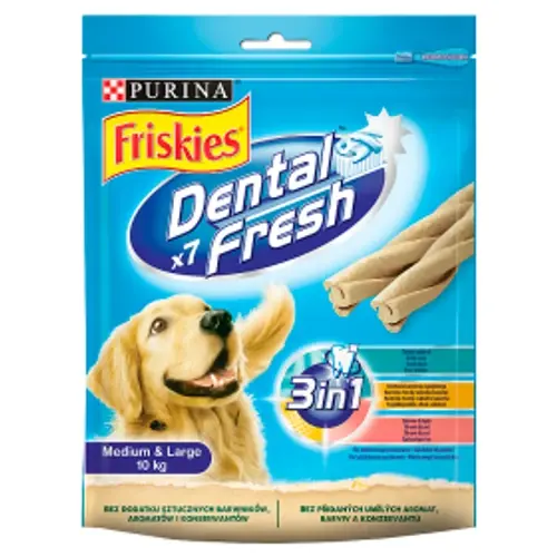 FRISKIES Kutya Jutalomfalat - Dental Fresh 180g
