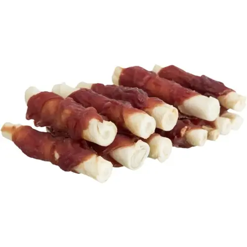 TRIXIE Kutya Jutalomfalat -  Denta Fun kacsás rágórúd, 6cm 120g
