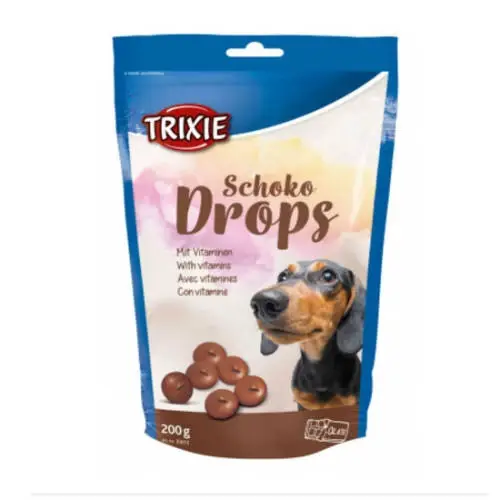TRIXIE Kutya Jutalomfalat - Drops Schoko Csokoládé 200g