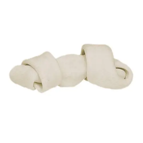 TRIXIE Kutya Jutalomfalat - Marhabőr Csont Csomós Denta natur 11cm 50g