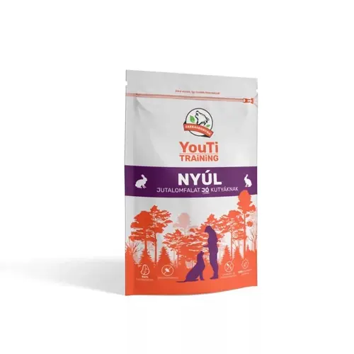 YOUTI Kutya jutalomfalat - Nyúl Training 100g